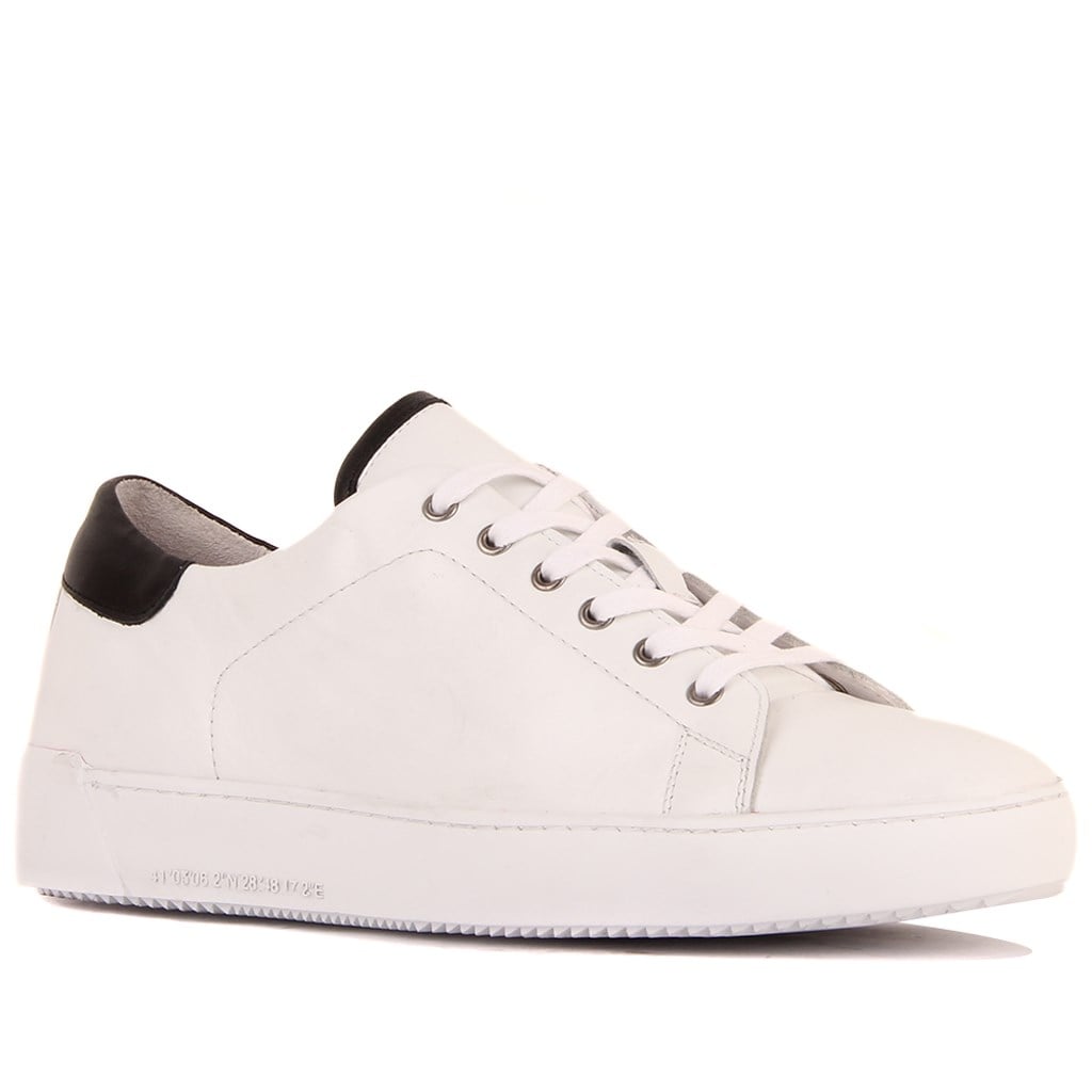 Sail Lakers - Beyaz Deri Bağcıklı Erkek Sneaker
