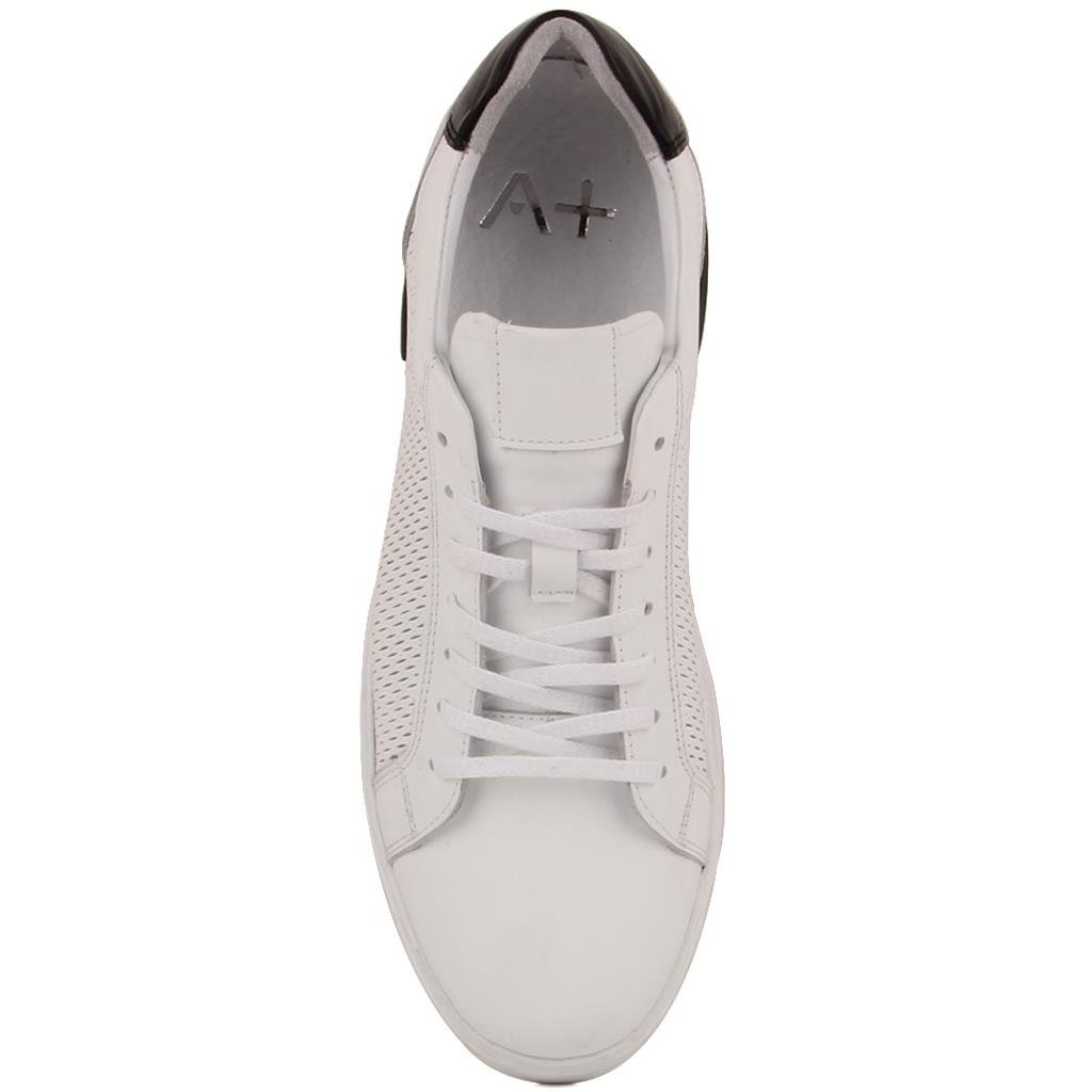 Sail Lakers - Beyaz Deri Bağcıklı Erkek Sneaker