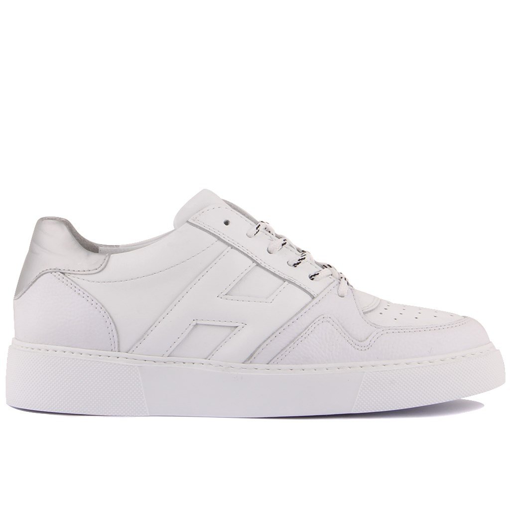 Sail Lakers - Beyaz Deri Bağcıklı Erkek Sneaker