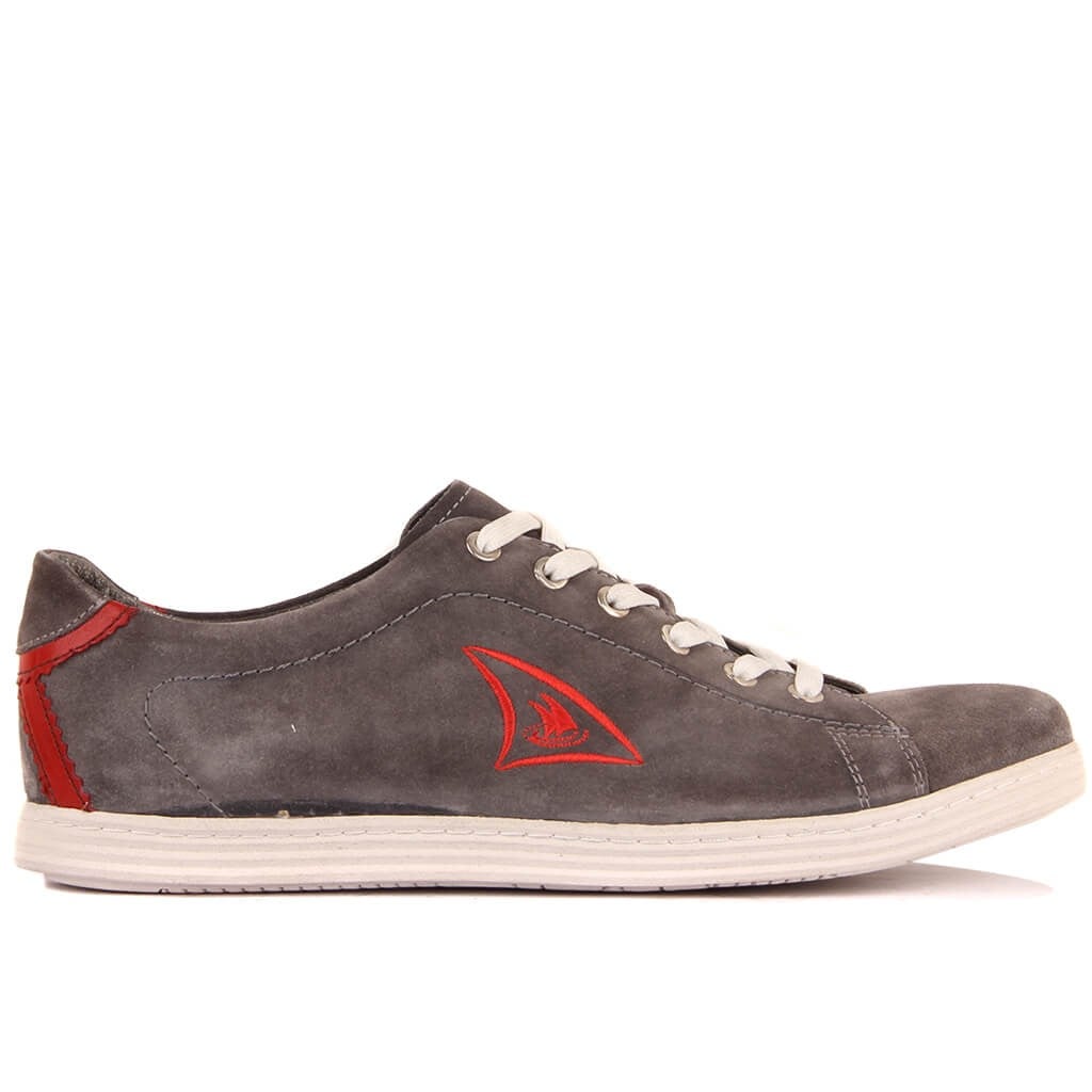 Sail Lakers - Gri Süet, Erkek Sneaker 