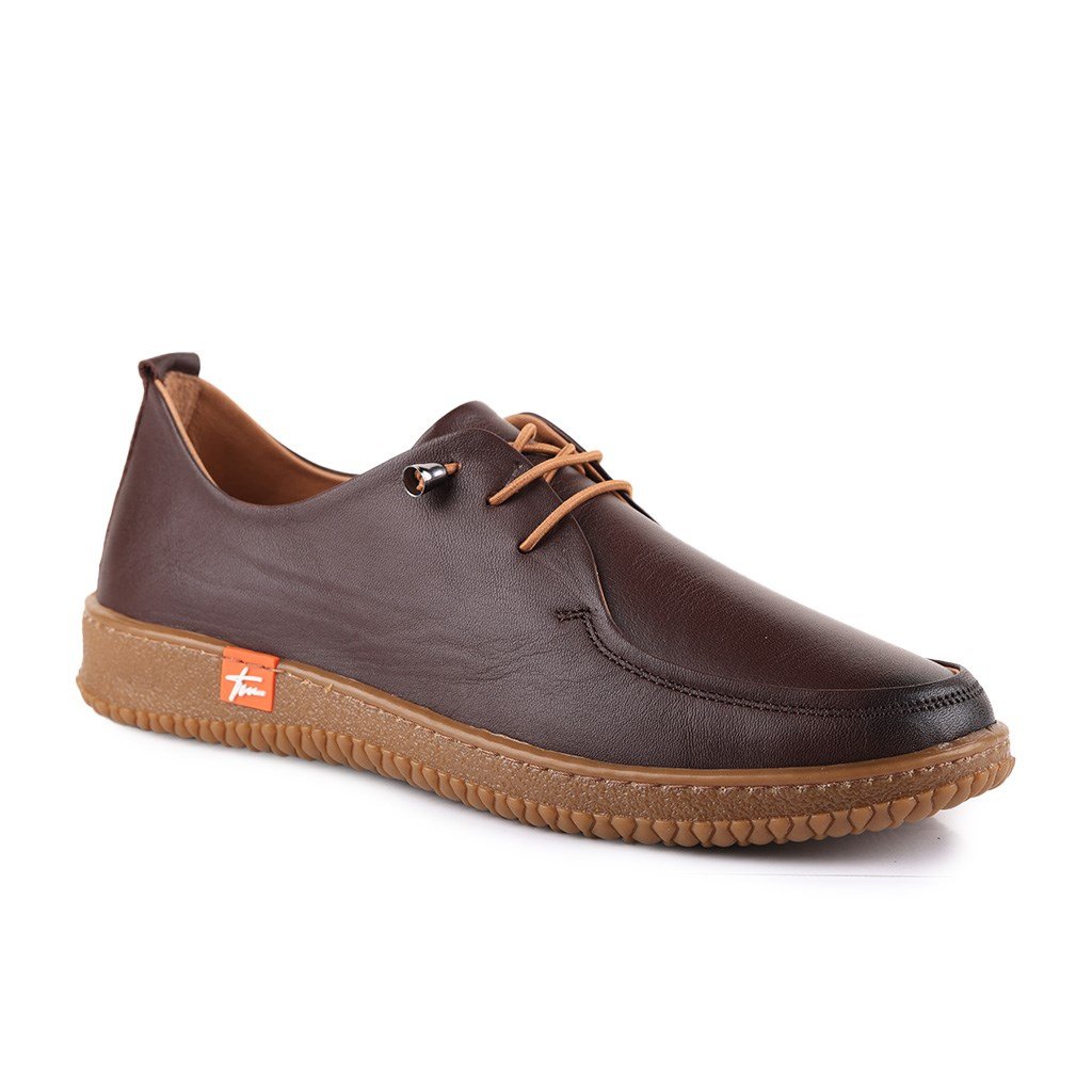 Kadın LoaferSail Lakers - Kahve Deri Bağcıklı Kadın Günlük Ayakkabı 396-TMM-1124 396-TMM-1124 R3 KAHVE ANTIK