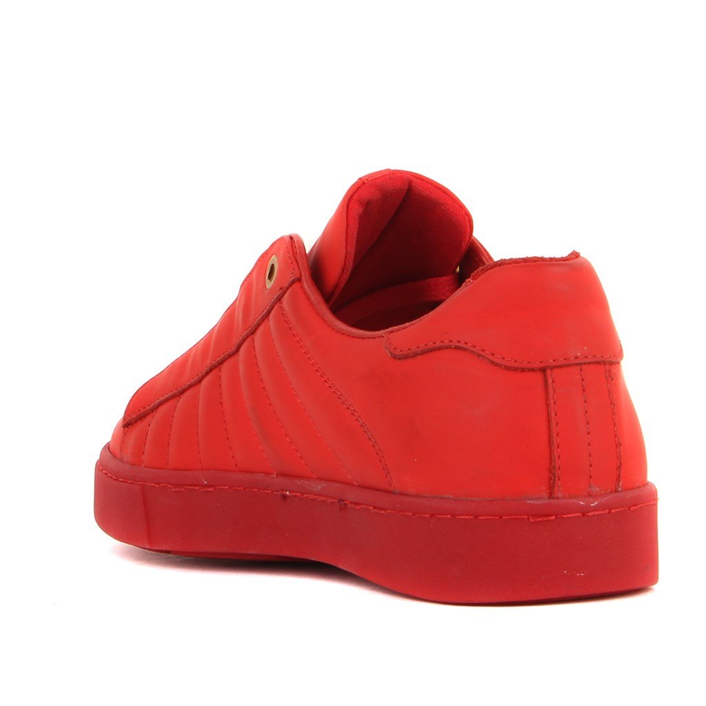 Sail Lakers - Kırmızı Deri Kadın Sneaker 