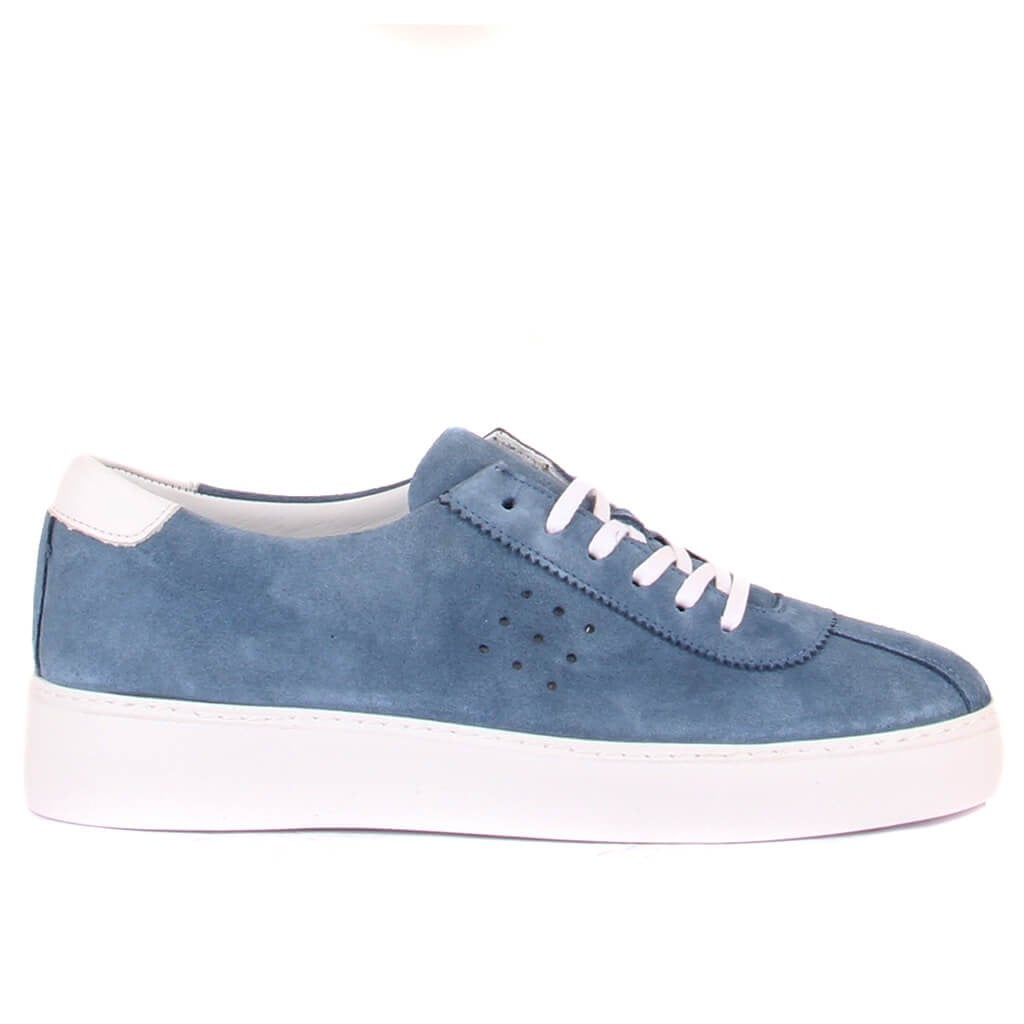 Sail Lakers - Kot Mavisi Süet, Bağcıklı Erkek Sneaker 