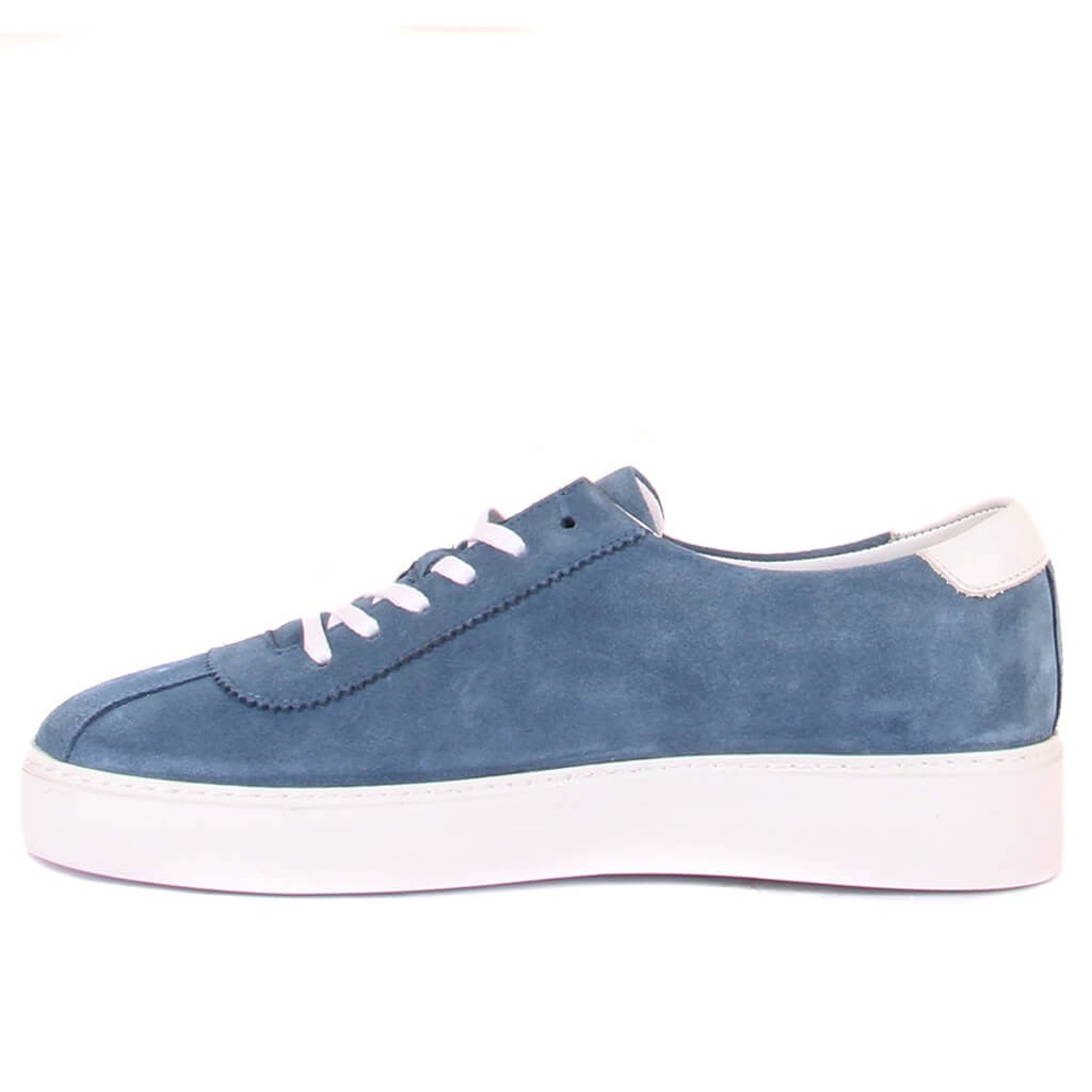 Sail Lakers - Kot Mavisi Süet, Bağcıklı Erkek Sneaker 