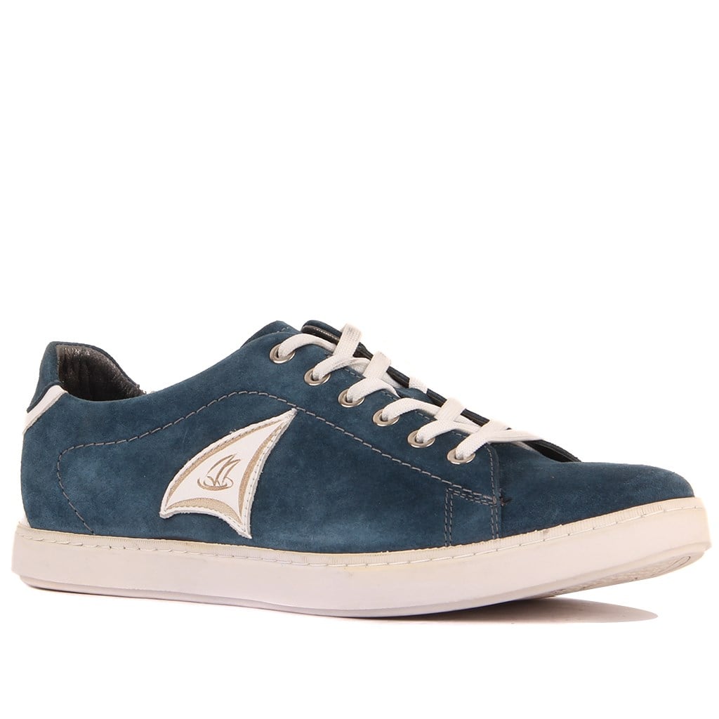 Sail Lakers - Kot Mavisi Süet, Erkek Sneaker 