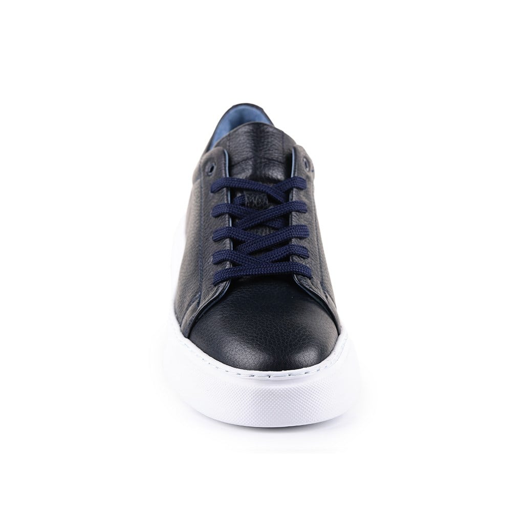 SneakersSail Lakers - Lacivert Deri Bağcıklı Erkek Günlük Ayakkabı 101-1032-LF02101-1032-LF02 R3 LACIVERT FLOTER