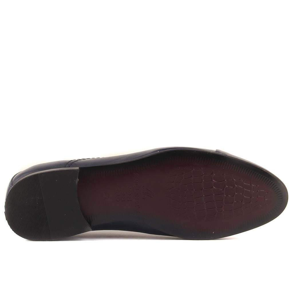 Classic Shoes3413-11464 MICROLIGHT MERDANE AYAKKABI101-3413-11464M R62 LACIVERT SCOTCH(SIYAH TABAN)