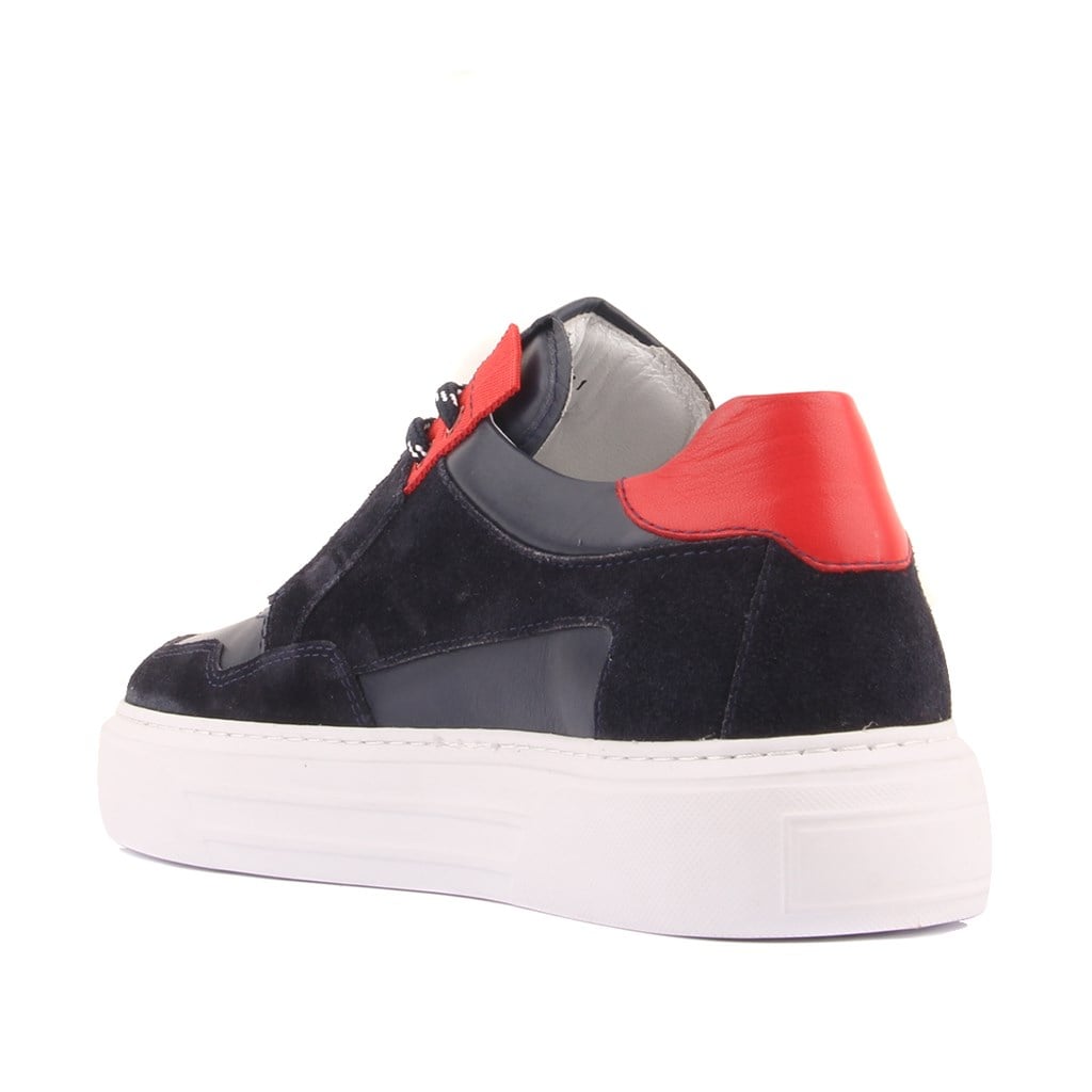 Sail Lakers - Lacivert Süet, Deri Erkek Sneaker