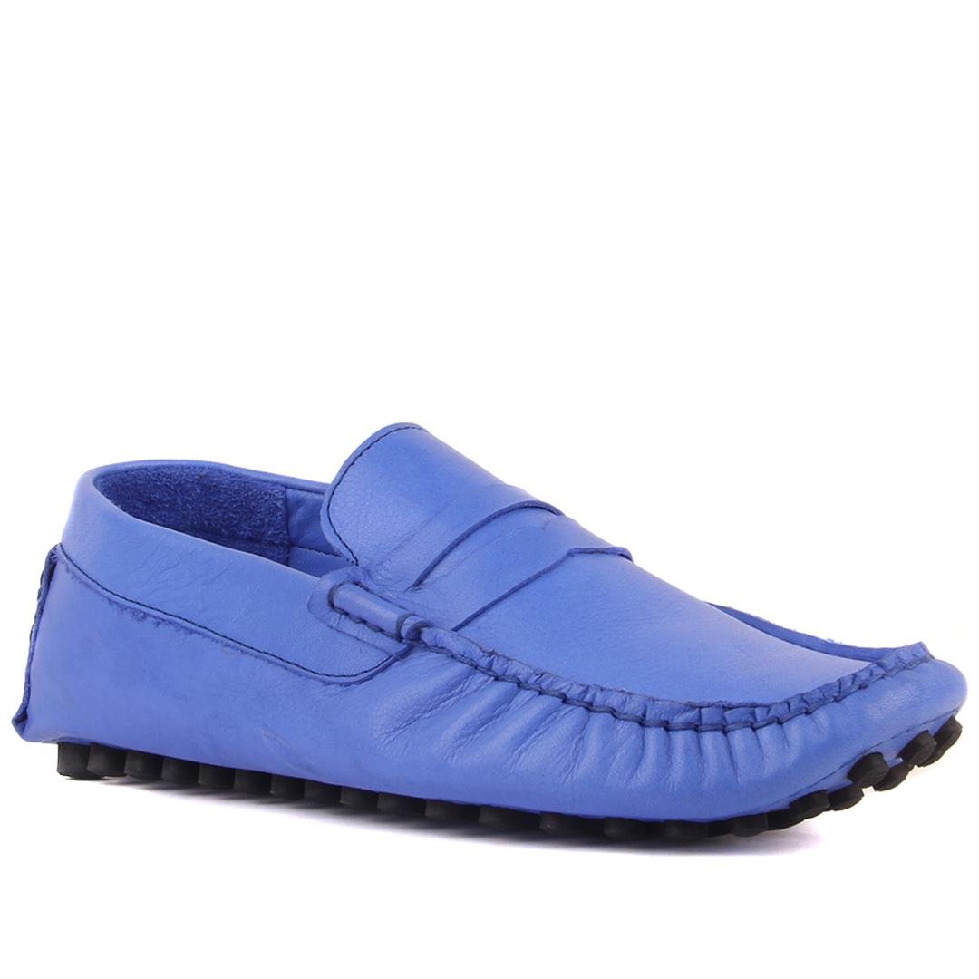 Günlük Sail Lakers - Saks Mavisi Deri Erkek Loafer Ayakkabı101-6055-11169 R39 SAX MAVI SC.