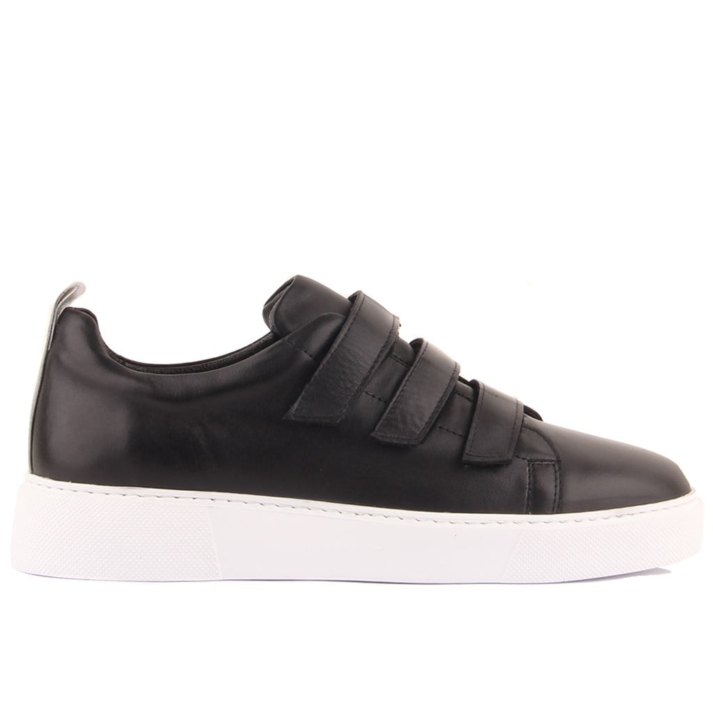 Sail Lakers - Siyah Deri Cırtı Erkek Sneaker