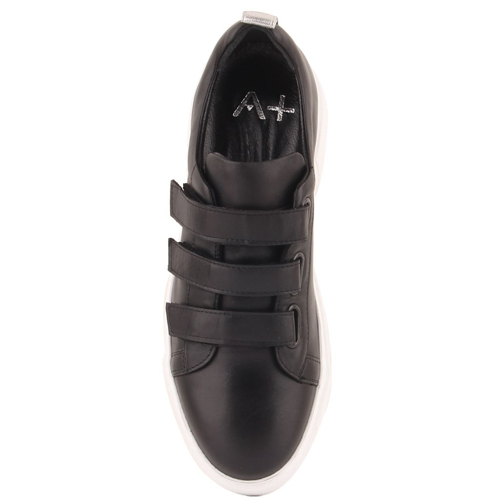Sail Lakers - Siyah Deri Cırtı Erkek Sneaker