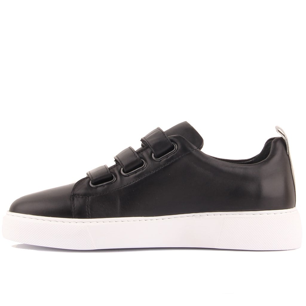 Sail Lakers - Siyah Deri Cırtı Erkek Sneaker