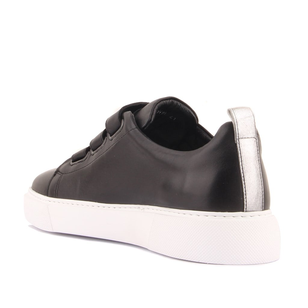 Sail Lakers - Siyah Deri Cırtı Erkek Sneaker