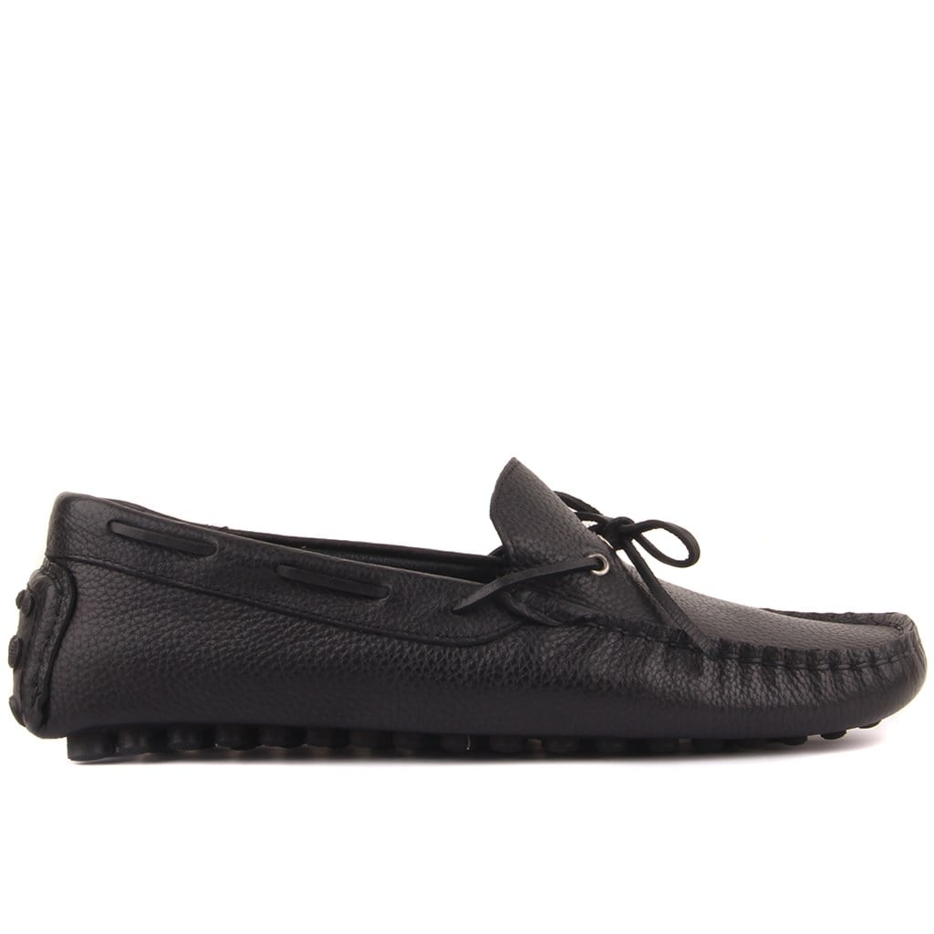 Sail Lakers - Siyah Deri Erkek Loafer
