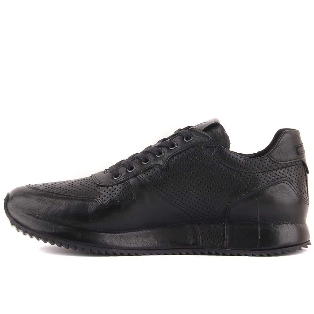 Sail Lakers - Siyah Deri Erkek Sneaker
