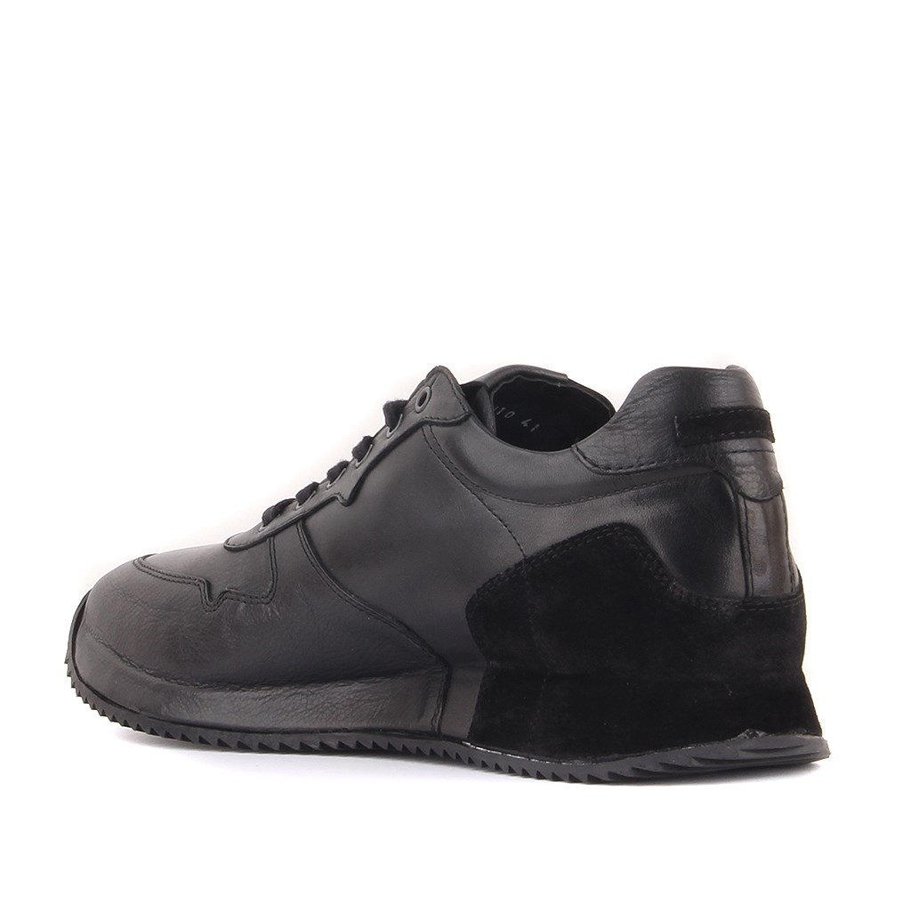 Sail Lakers - Siyah Deri, Süet Erkek Sneaker