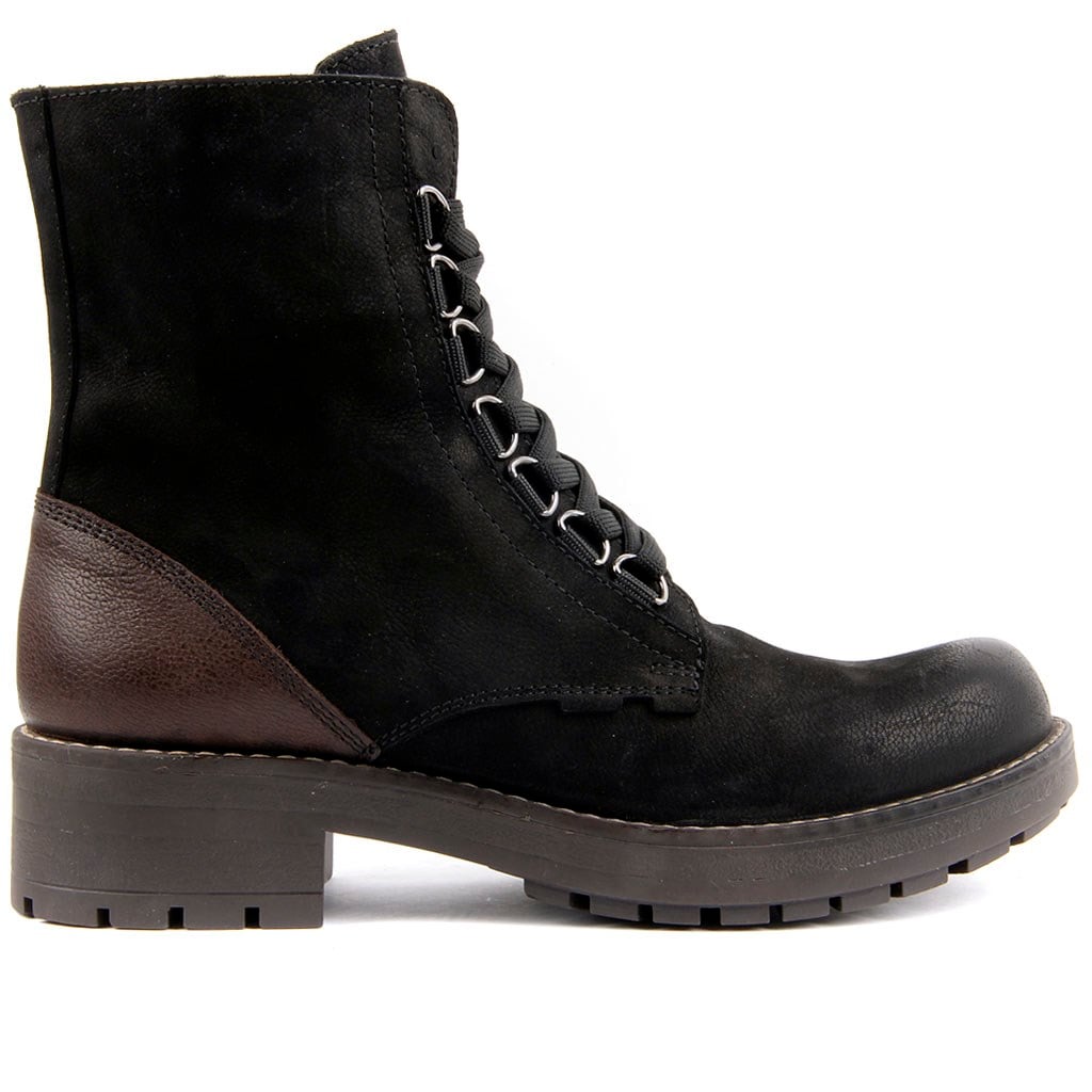 Sail Lakers - Black Nubuck Woman Boot