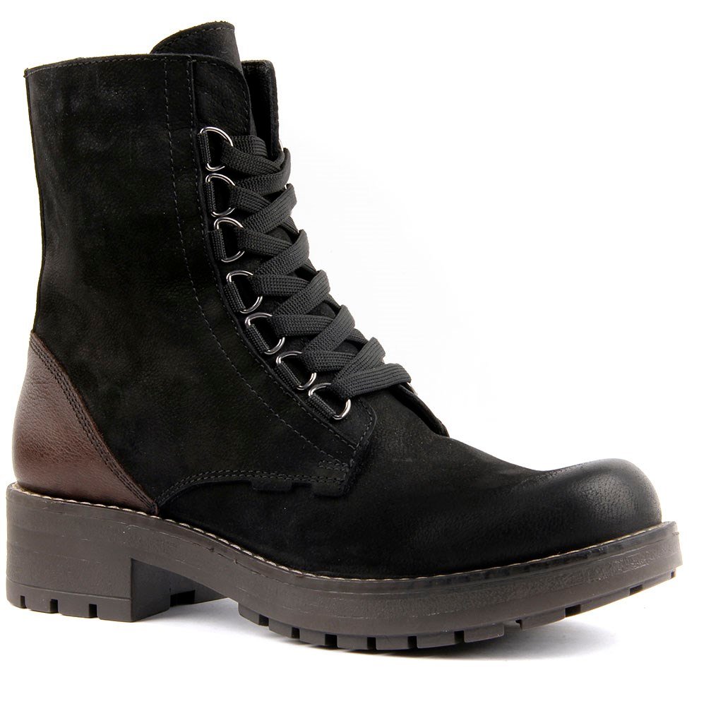 Sail Lakers - Black Nubuck Woman Boot