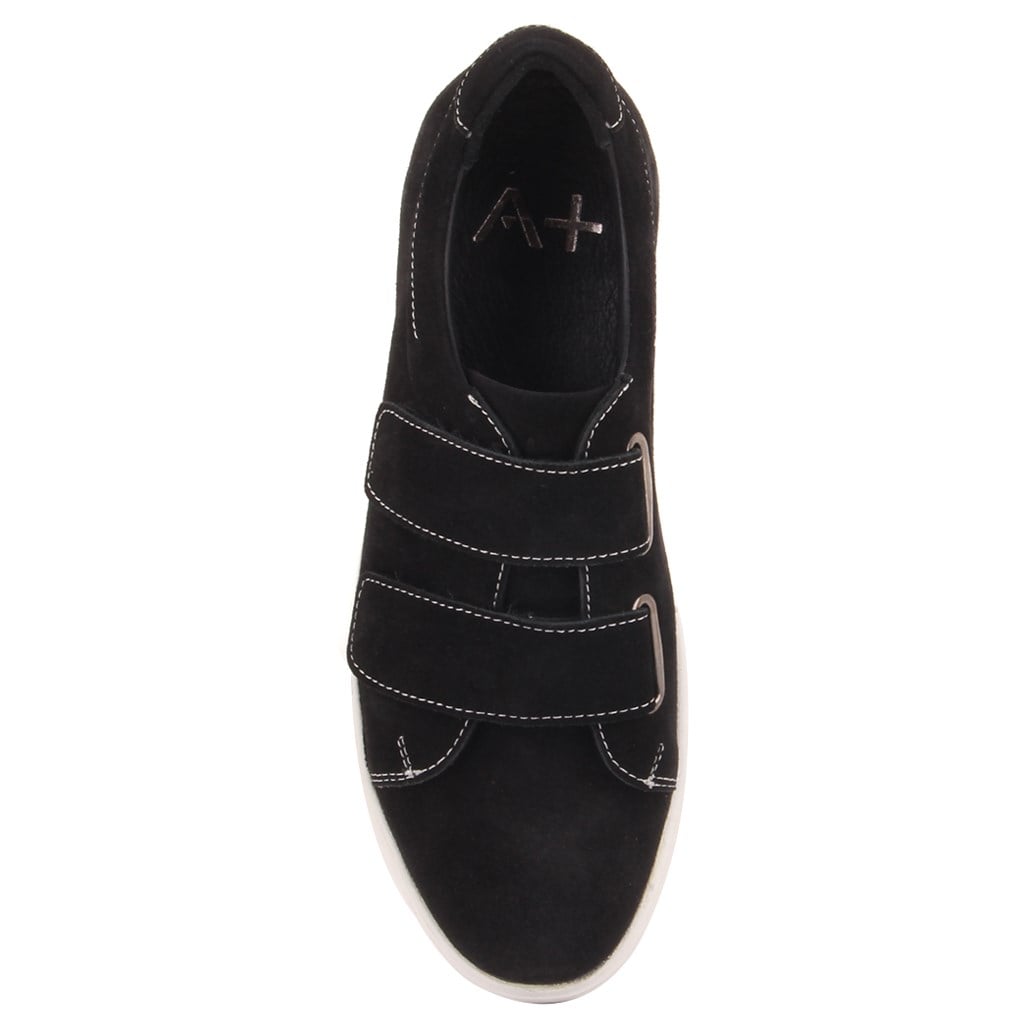 Sail Lakers - Siyah Süet Cırtlı Erkek Sneaker