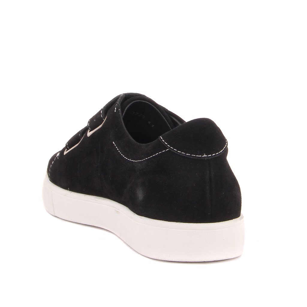 Sail Lakers - Siyah Süet Cırtlı Erkek Sneaker