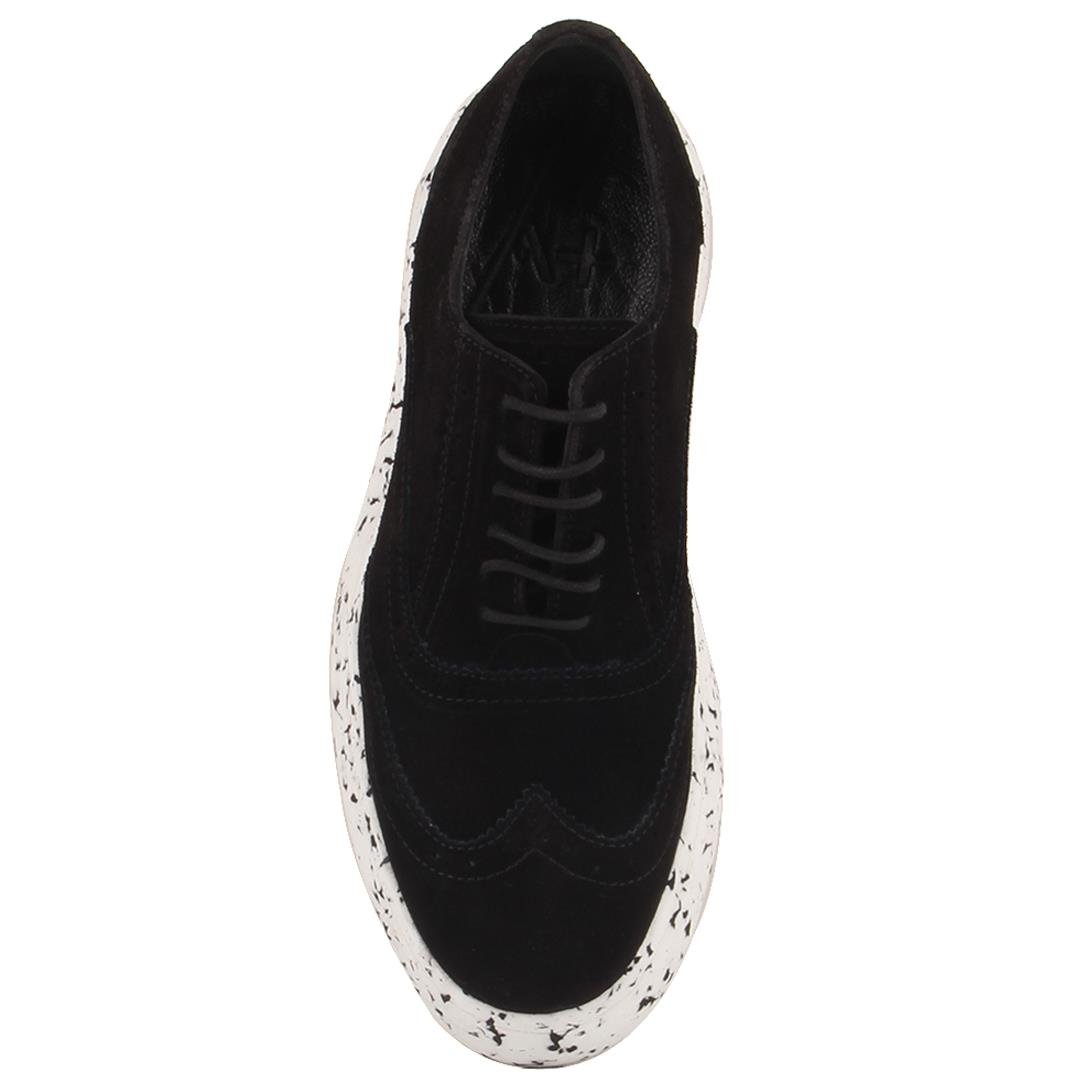 Casual Shoes101-1007-T01132  EVA YENI SEZON    AYK   101-1007-T01132 R1 SIYAH SUET