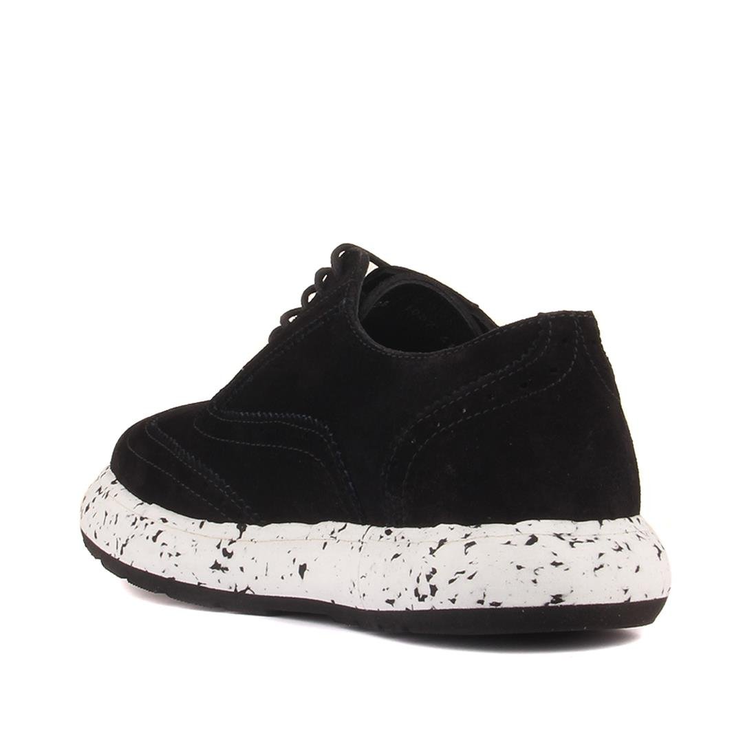 Casual Shoes101-1007-T01132  EVA YENI SEZON    AYK   101-1007-T01132 R1 SIYAH SUET