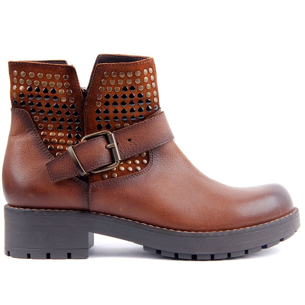 Sail Lakers - Tabacco Leather Woman Boot