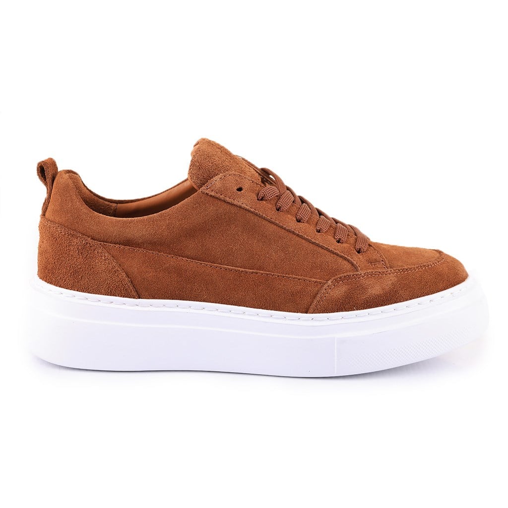 SneakersSail Lakers - Taba Süet Bağcıklı Erkek Günlük Ayakkabı 101-7051-E377101-7051-E377 R34 TABA SUET
