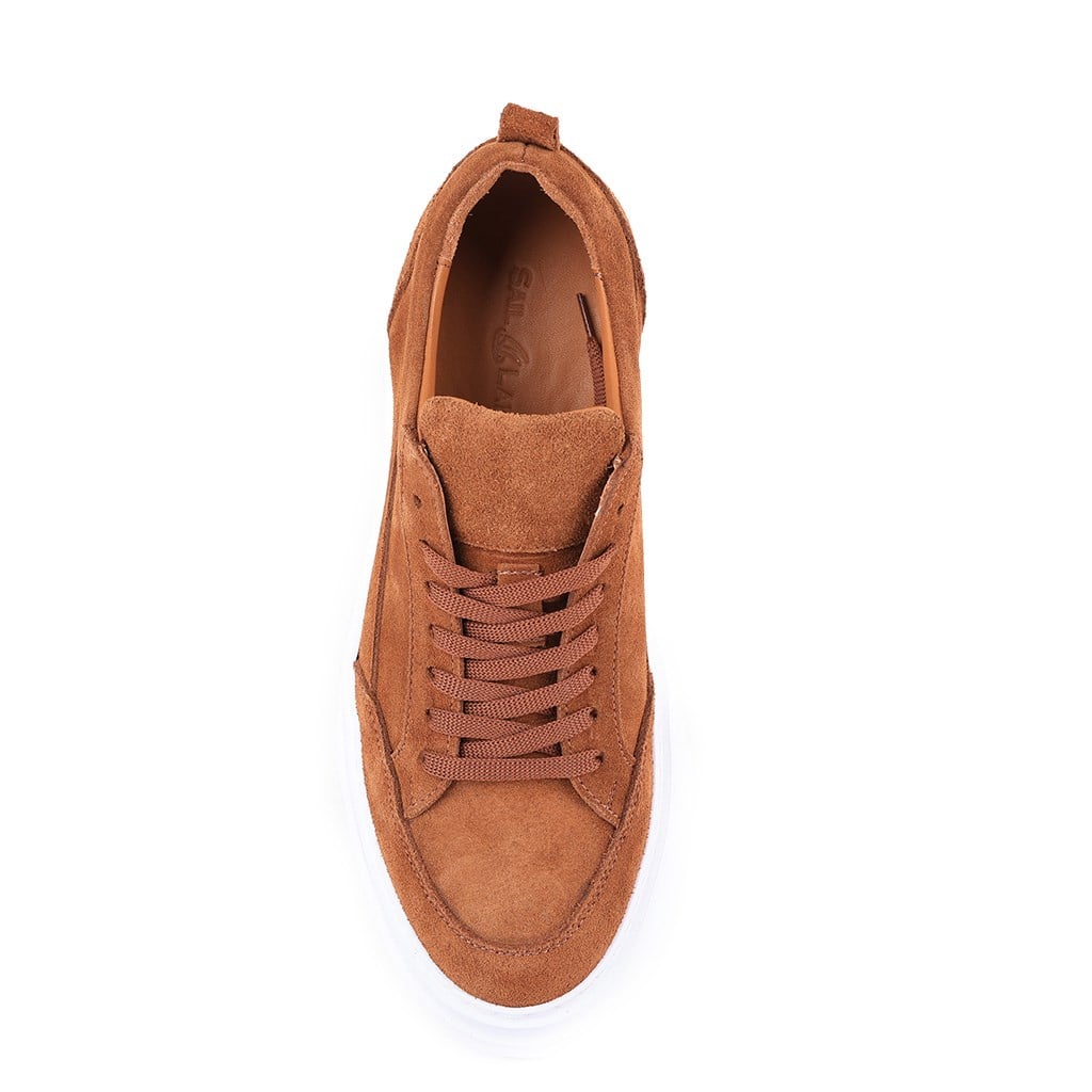 SneakersSail Lakers - Taba Süet Bağcıklı Erkek Günlük Ayakkabı 101-7051-E377101-7051-E377 R34 TABA SUET