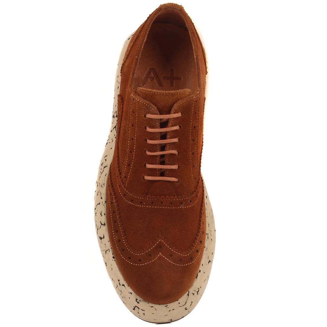 Casual Shoes101-1007-T01132  EVA YENI SEZON    AYK   101-1007-T01132 R3 TABA SUET