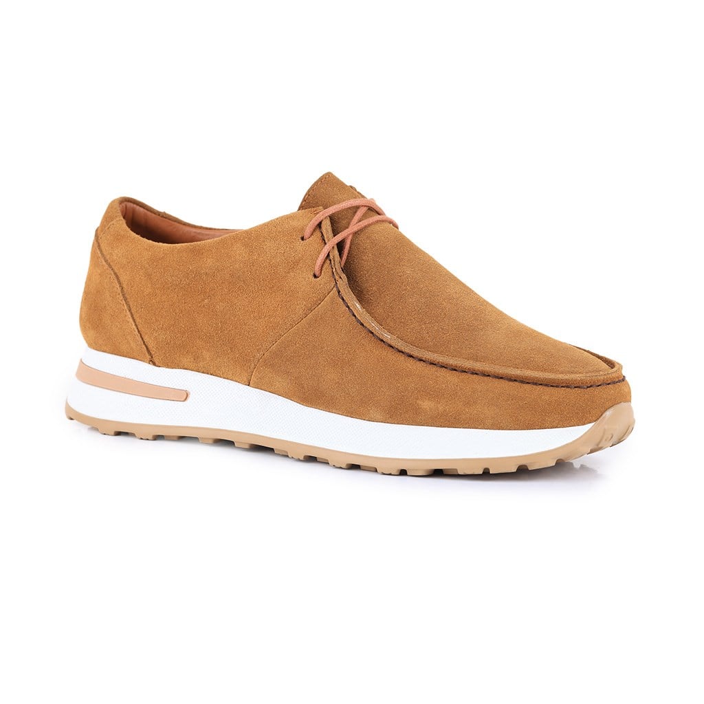 Erkek LoaferSail Lakers - Tutun Suet Bağcıklı Erkek Günlük Ayakkabı-101-1097101-1097-H1255 R10 TUTUN SUET