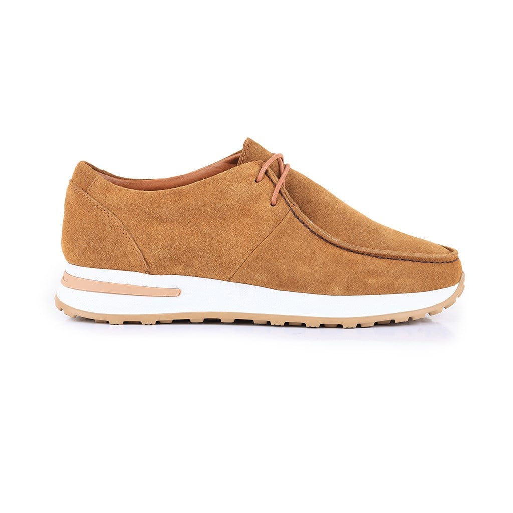 Erkek LoaferSail Lakers - Tutun Suet Bağcıklı Erkek Günlük Ayakkabı-101-1097101-1097-H1255 R10 TUTUN SUET