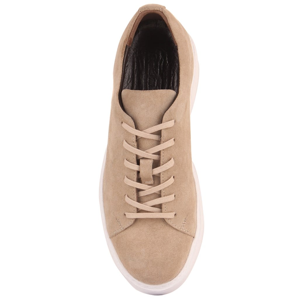 Sail Lakers - Vizon Süet  Bağcıklı Erkek Sneaker 