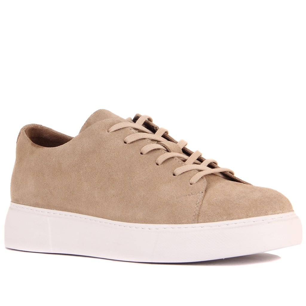 Sail Lakers - Vizon Süet  Bağcıklı Erkek Sneaker 