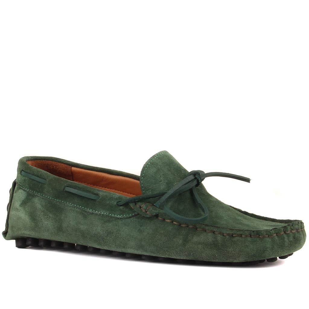 Sail Lakers - Yeşil Süet Erkek Loafer
