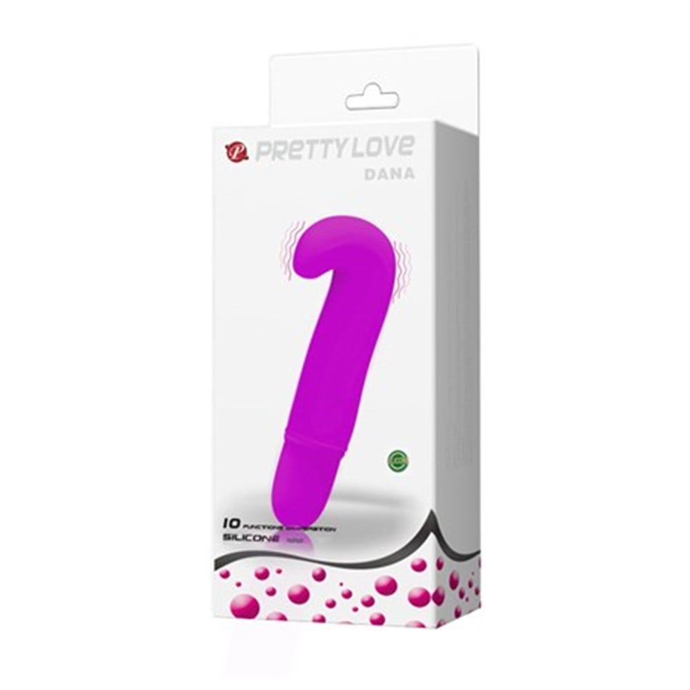 10 Fonksiyonlu G-Spot Teknolojik Titreşimli Vibratör Dildo - Dana