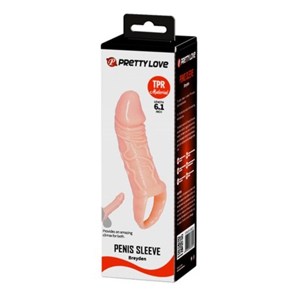 15 cm Yumuşak Silikon Penis Kılıfı