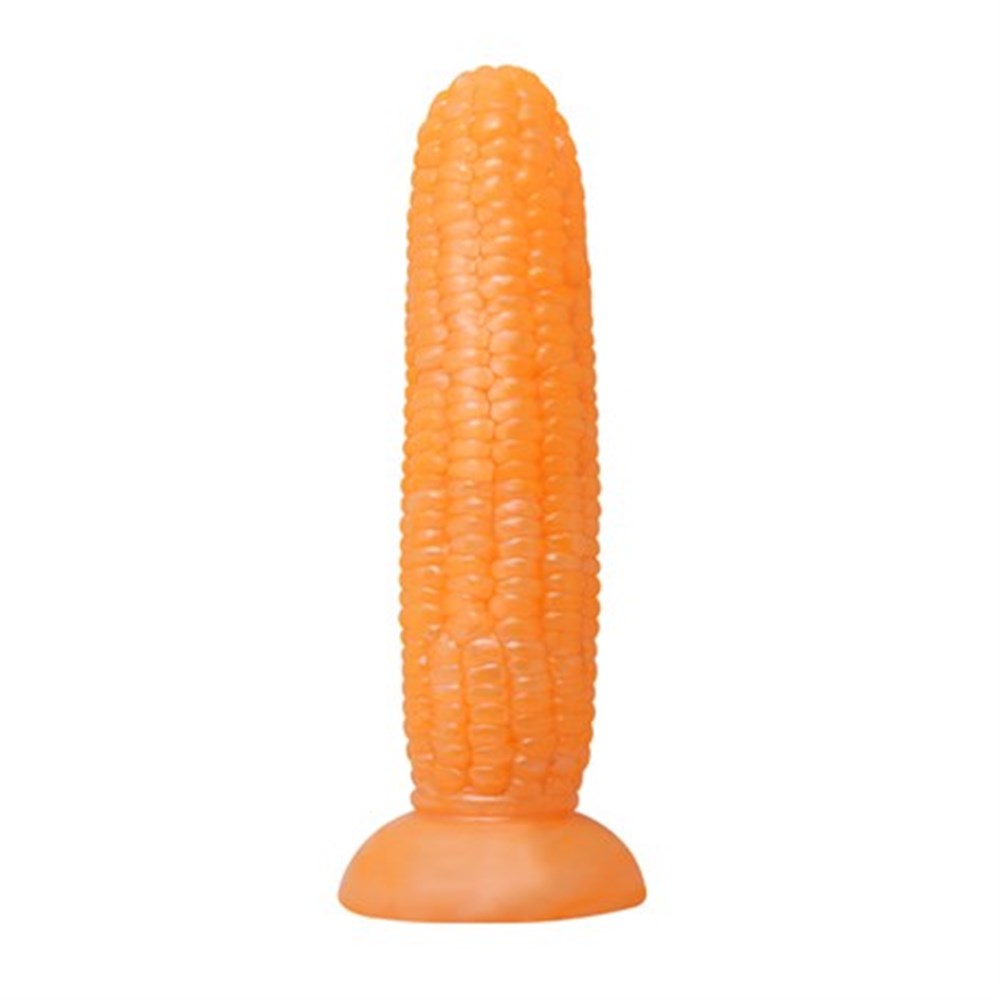 17 cm Vantuzlu Mısır Şeklinde Silikon Anal Plug 
