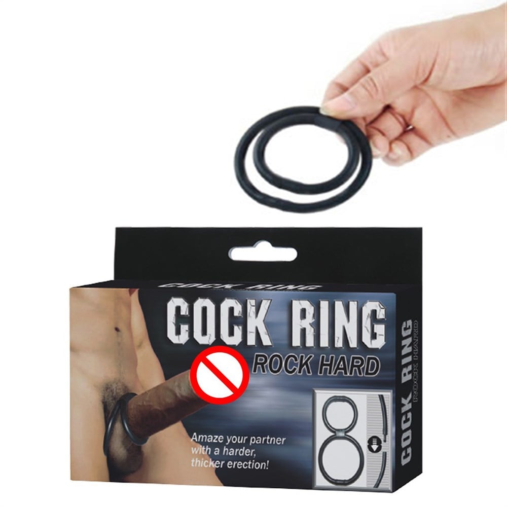 2'li Penis Halkası Fantezi Penis Kelepçesi