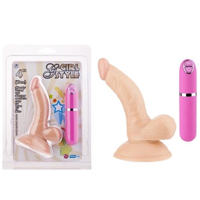 Realistik Penis 10cm Titreşimli