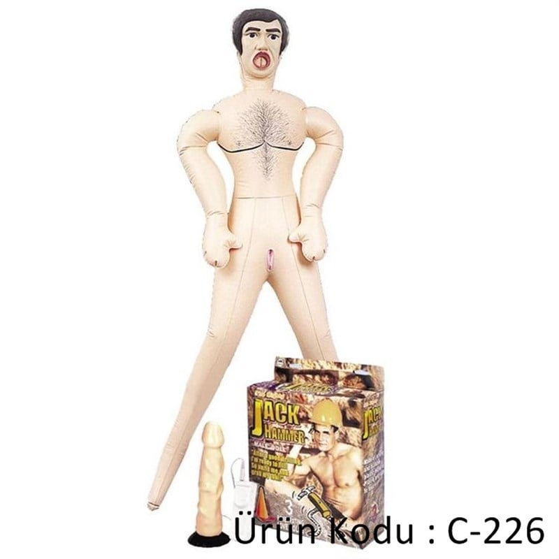 Jack Hammer Doll Şişme Manken