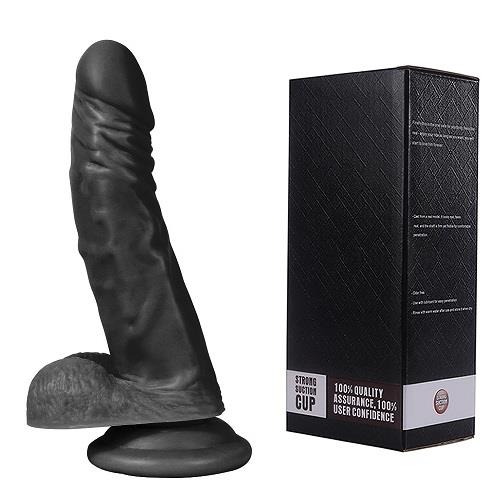 Belden Bağlamalı 21cm Realistik Dildo Zenci Penis Seti