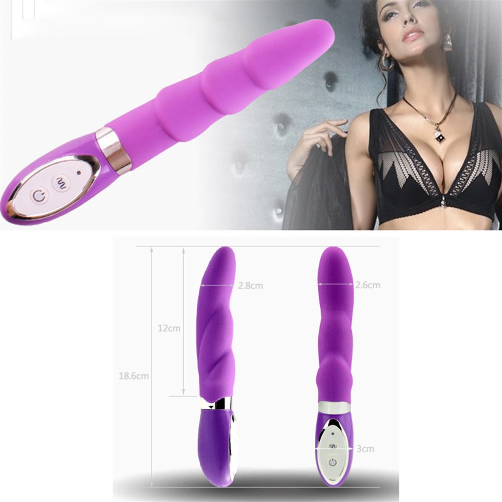Big Finger Vibe 19cm Mor Titreşimli Modern Vibratör