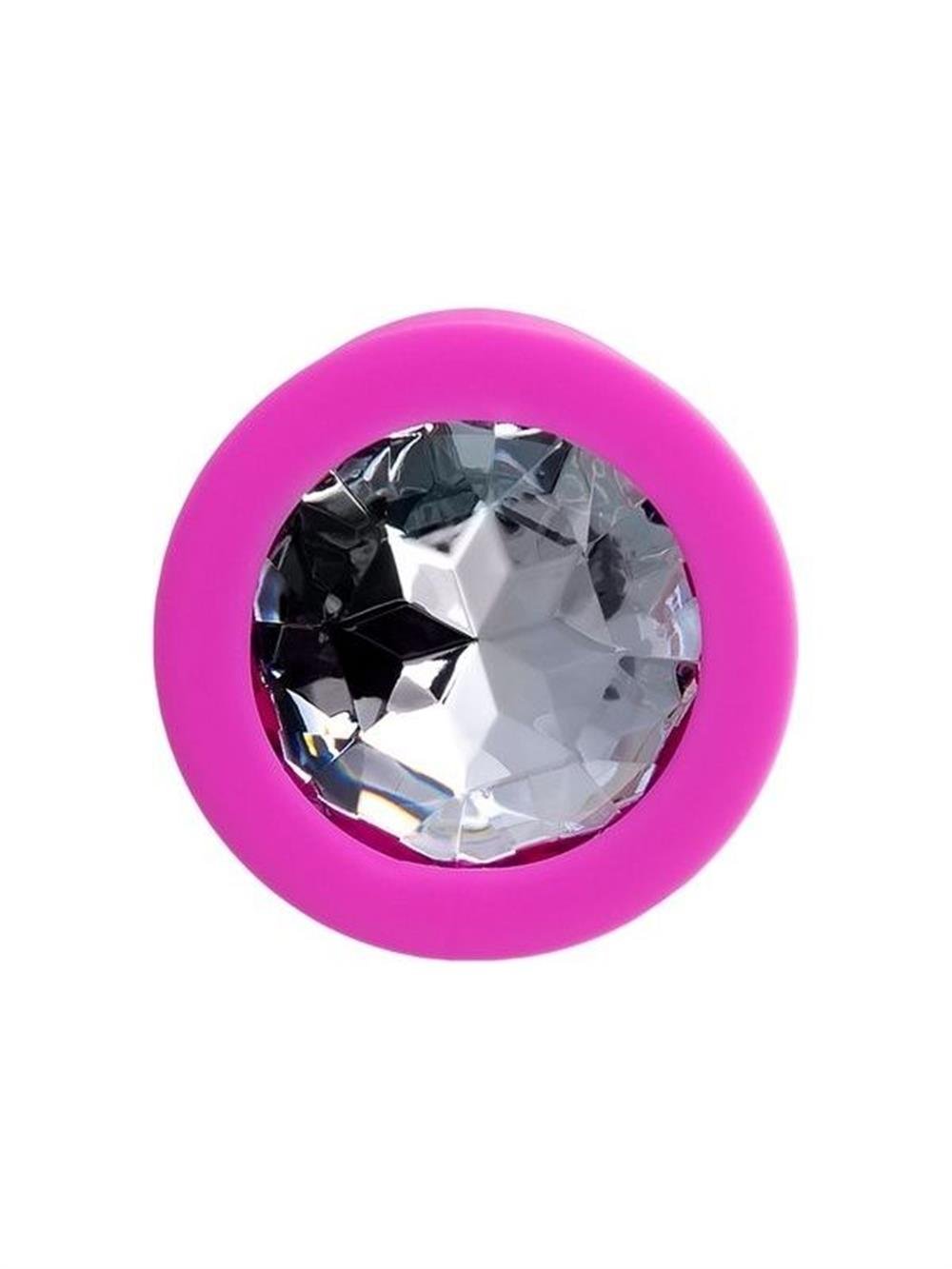Censan Brilliant Anal Plug Pembe 8 cm 50 g