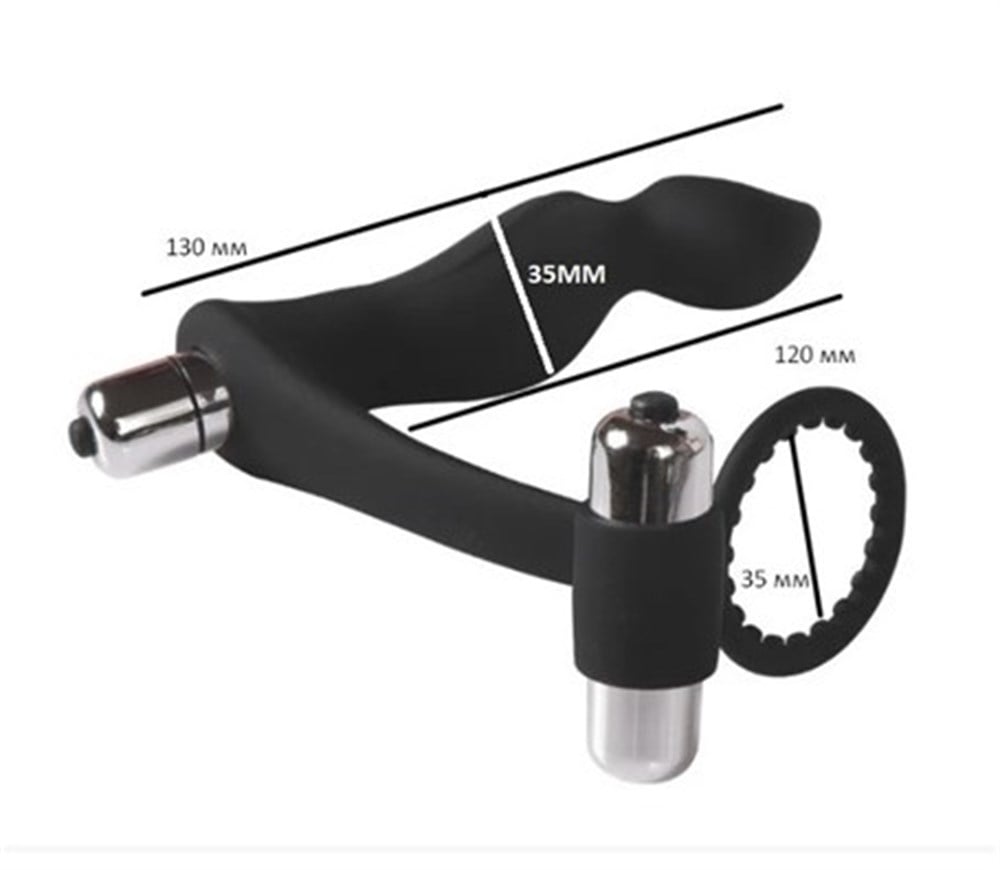 Çift Motorlu Prostat Vibratör ve Penis Halkası - Krell