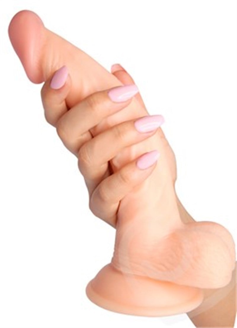 Curved Ecstasy Realistik Titreşimli Vibratör 19cm