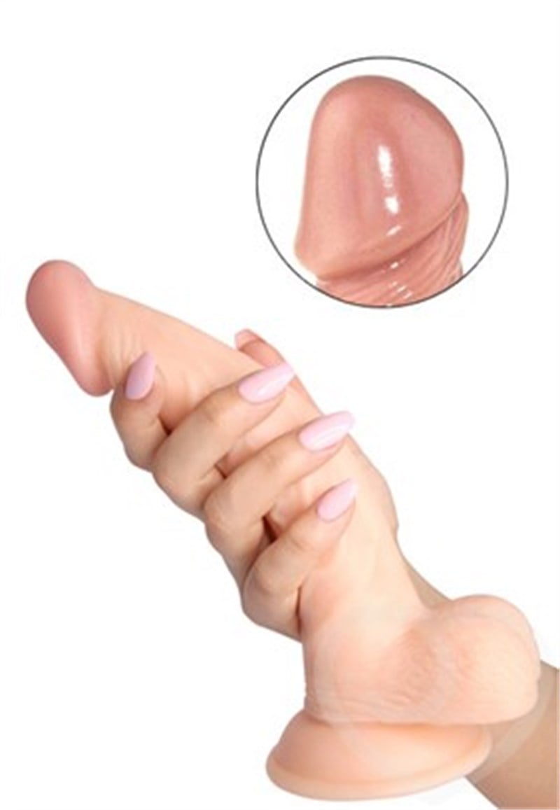 Curved Ecstasy Realistik Titreşimli Vibratör 19cm