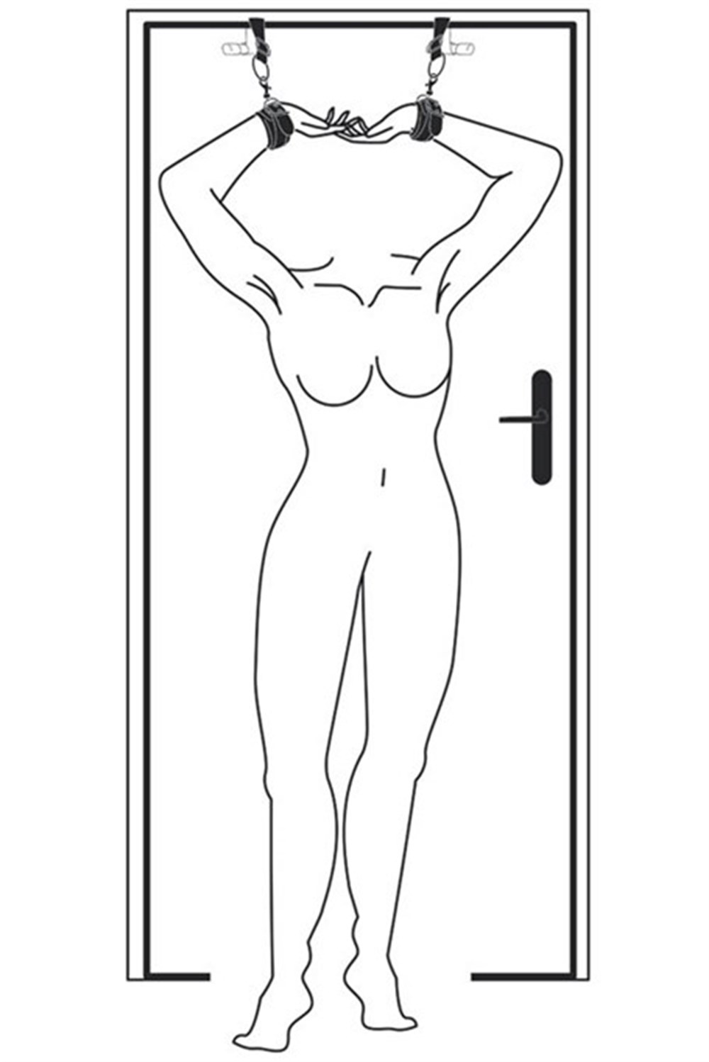 Fetish Fantezi Kapı Askısı