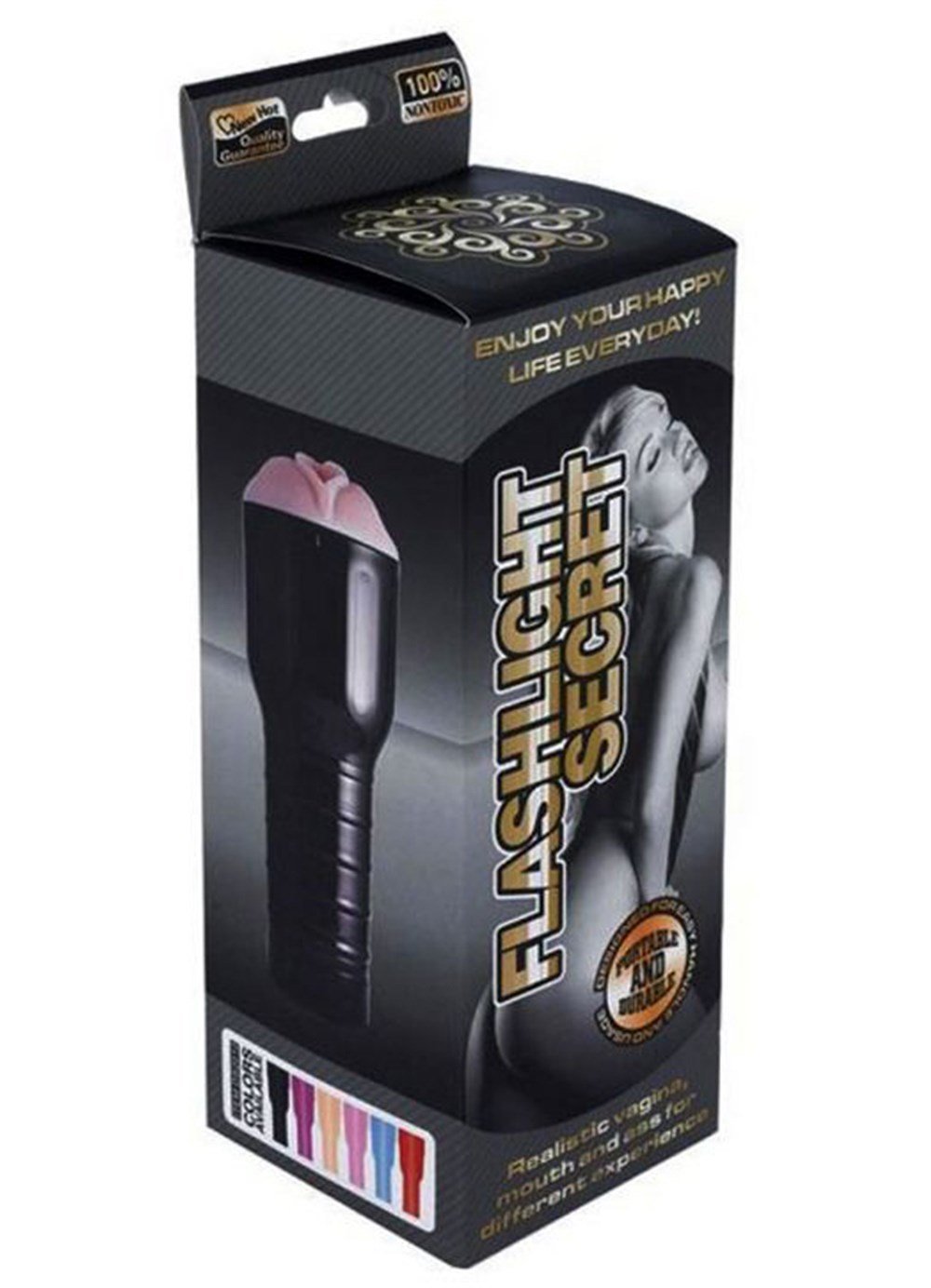 Flashlight Secret Gerçekçi Fener Tipi Masturbatör