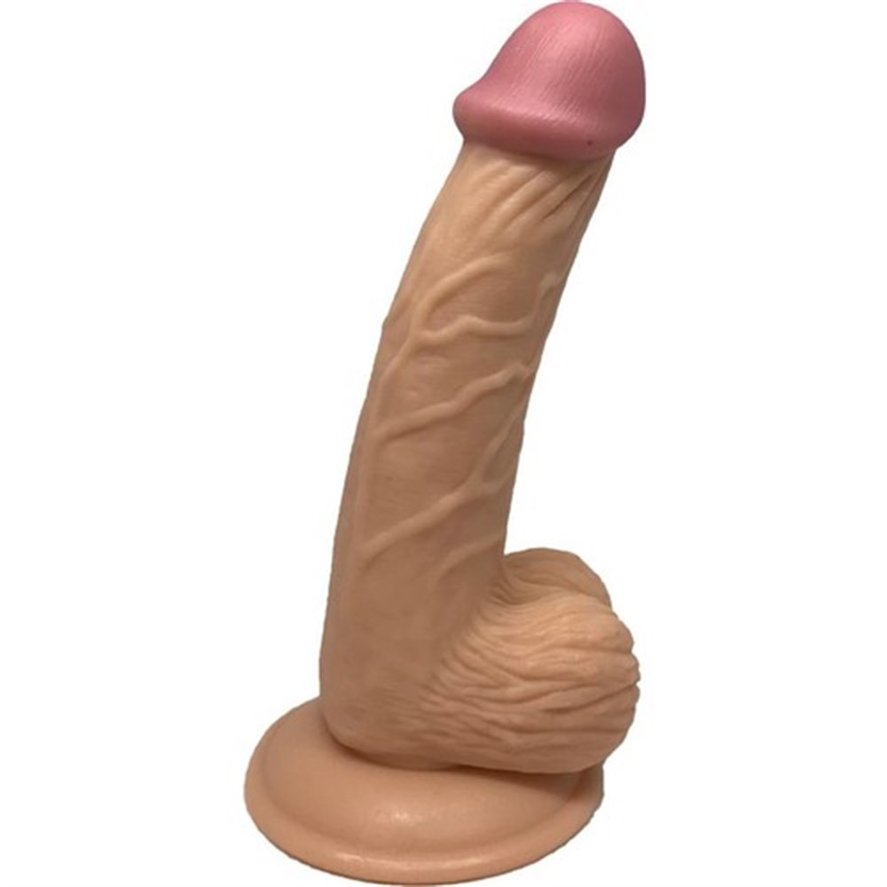 Gerçekçi Vantuzlu Realistik Penis Anal Vajinal Dildo 20CM
